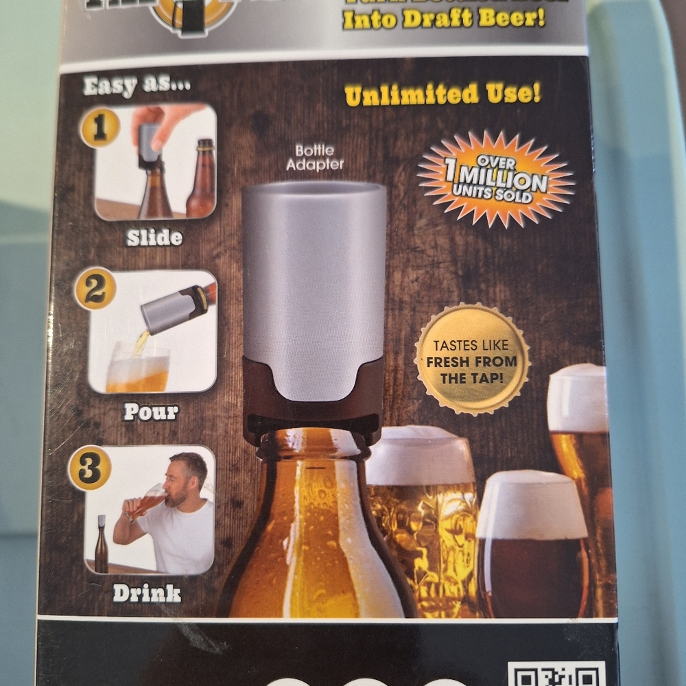 Draft Pro. Turn Any Bottle Of Beer Into Draft